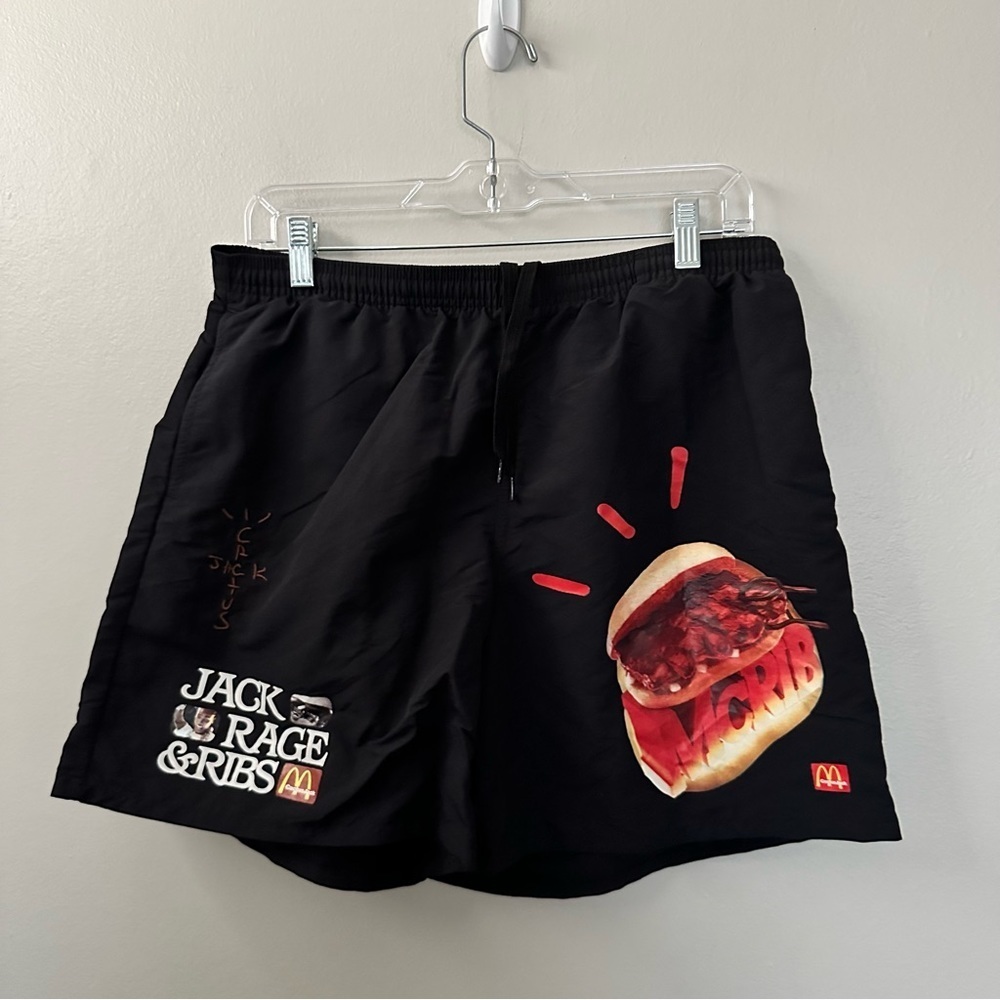 Cactus jack by Travis Scott McDonald’s McRib shorts